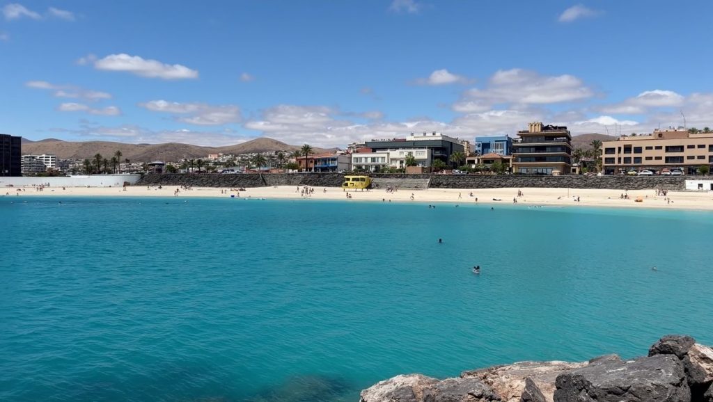 Panorámica de Playa del Chinchorro, Fuerteventura