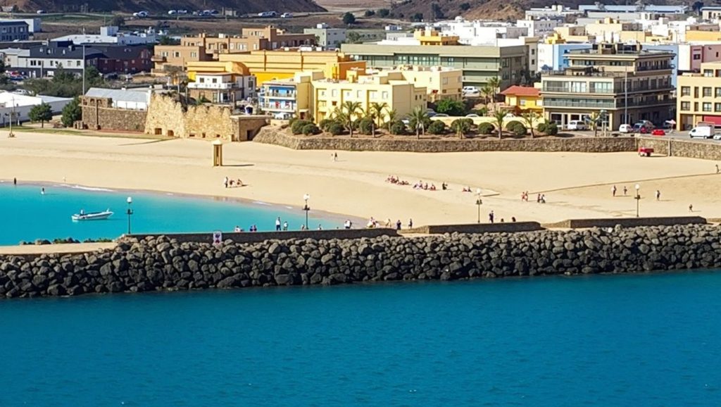 Arena de Playa del Chinchorro, Puerto del Rosario (Fuerteventura)