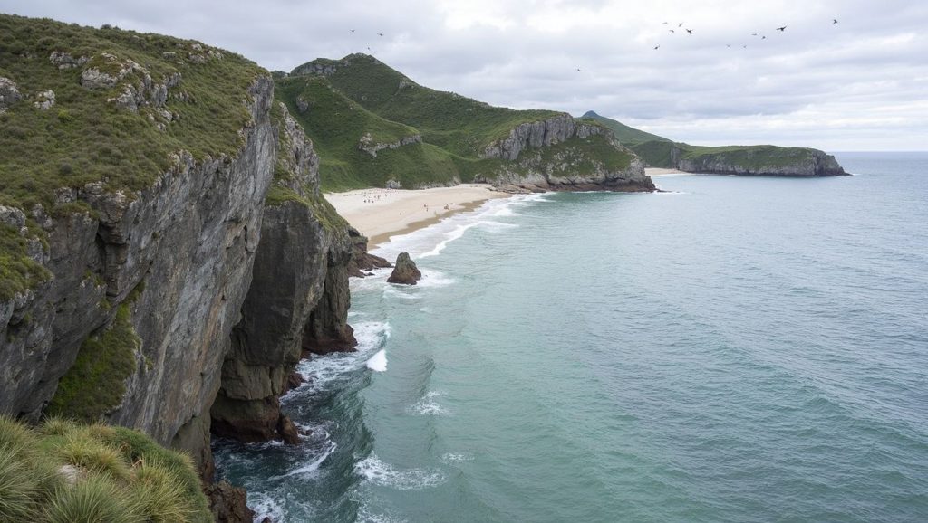 Playa del Churín en Asturias (Asturias)