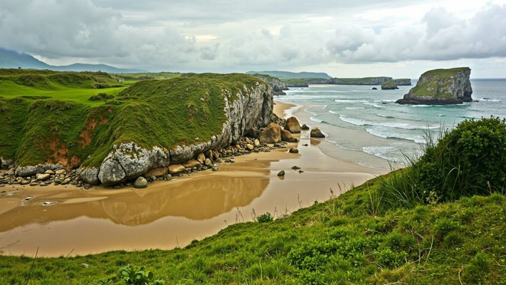 Panorámica de Playa del Churín, Asturias