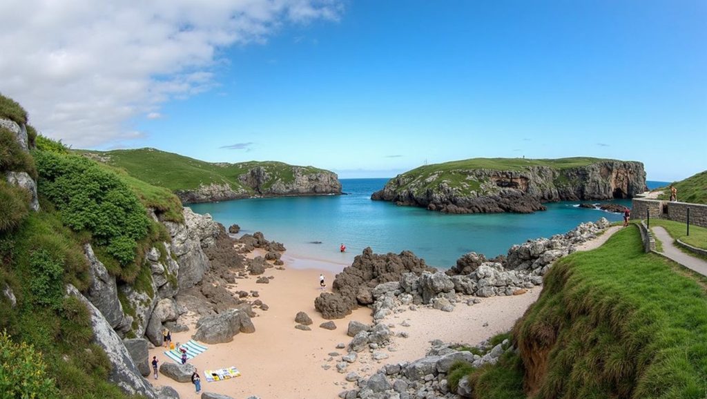 Aguas de Playa del Churín en Asturias (Asturias)