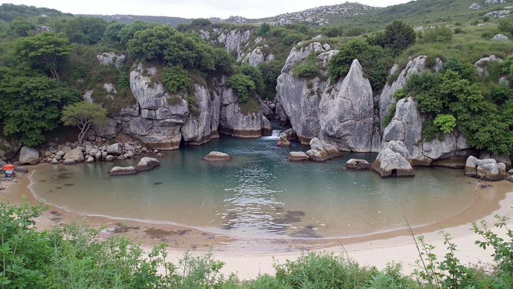 Aguas de Playa del Coedo en Asturias (Asturias)