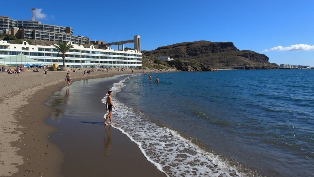 Panorámica de Playa del Cura, Gran Canaria