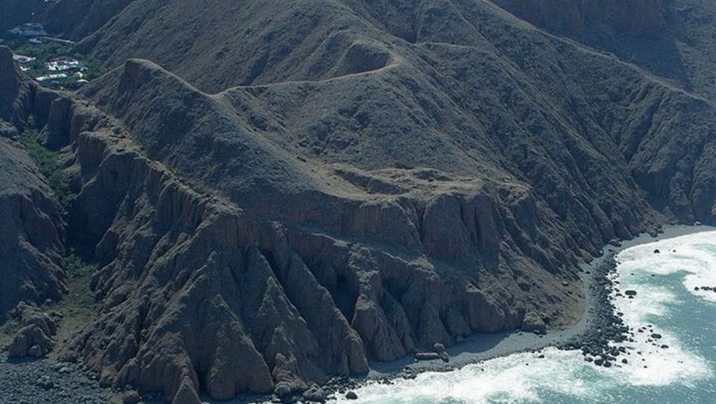 Arena volcánica de Playa del Draguillo, El Rosario (Tenerife)