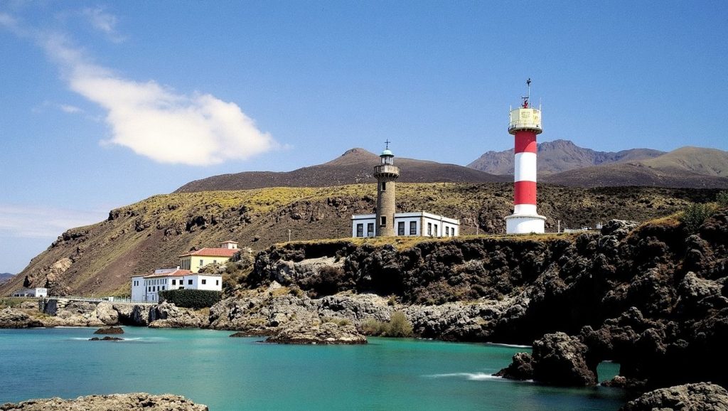Panorámica de Playa del Faro, La Palma
