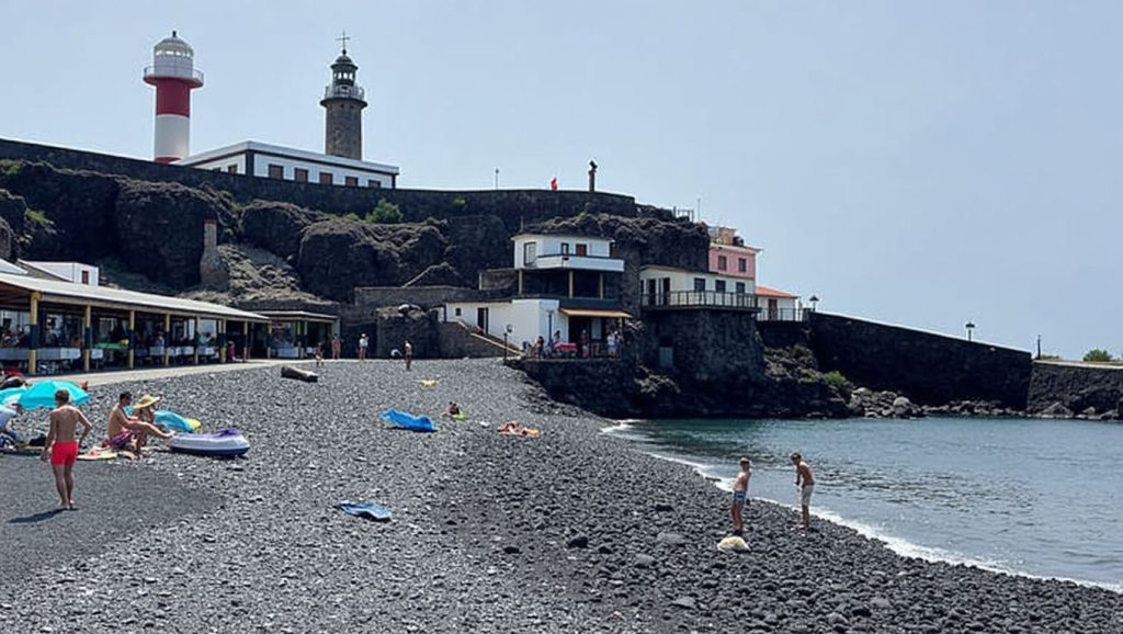 Entorno natural de Playa del Faro en La Palma