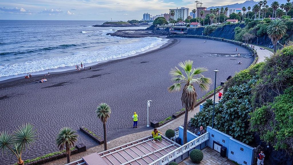Entorno natural de Playa del Garajao en Tenerife
