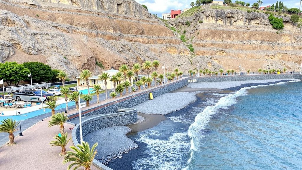 Aguas de Playa del Gincho en San Sebastián de la Gomera (La Gomera)