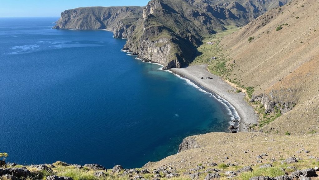 Entorno natural de Playa del Gincho en La Gomera