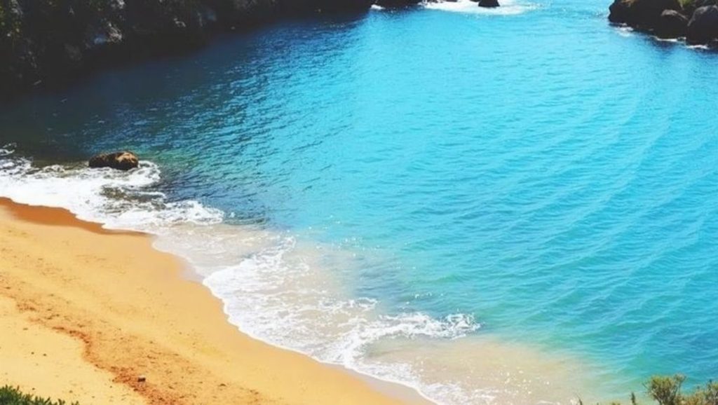 Panorámica de Playa del Gomero, Tenerife