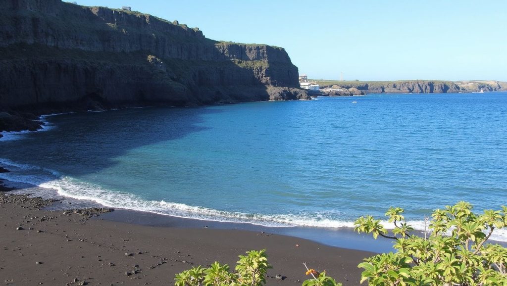 Aguas de Playa del Gomero en Garachico (Tenerife)