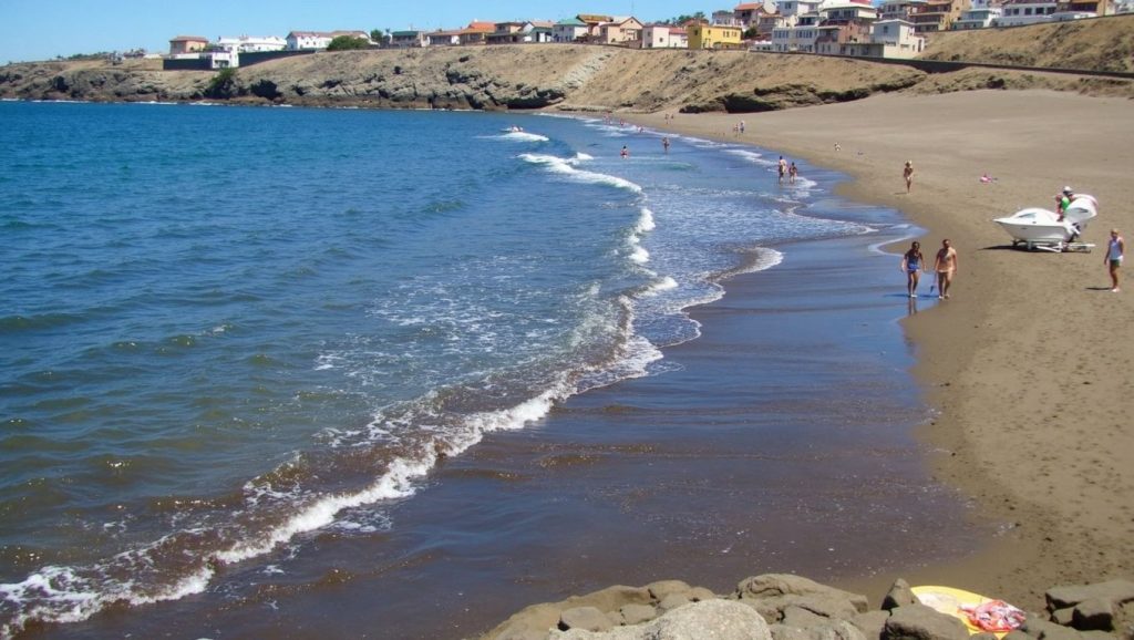 Aguas de Playa del Hombre en Telde (Gran Canaria)