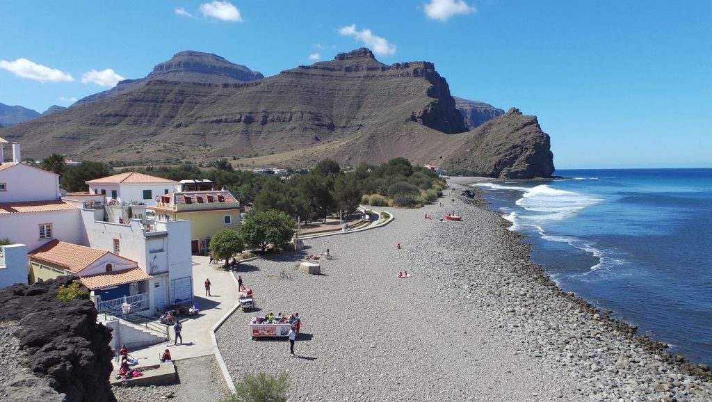 Playa del Hornillo en La Aldea de San Nicolás (Gran Canaria)