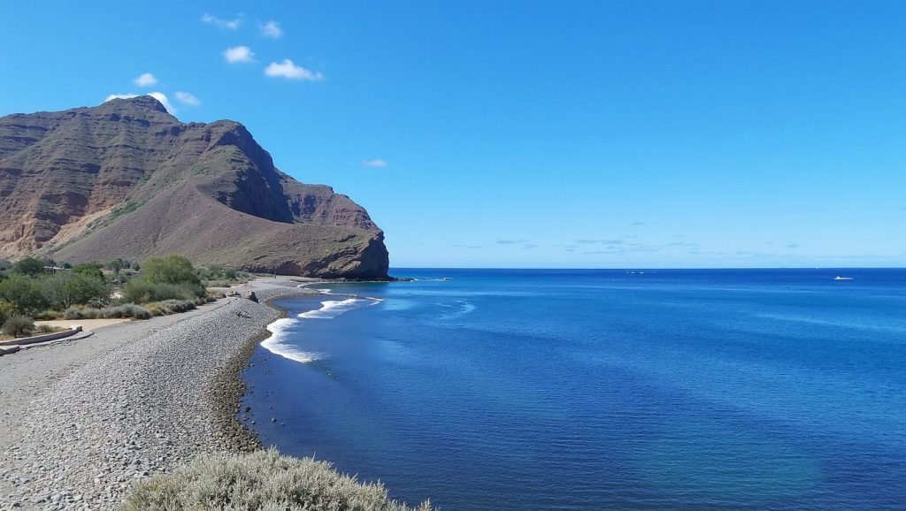 Entorno natural de Playa del Hornillo en Gran Canaria