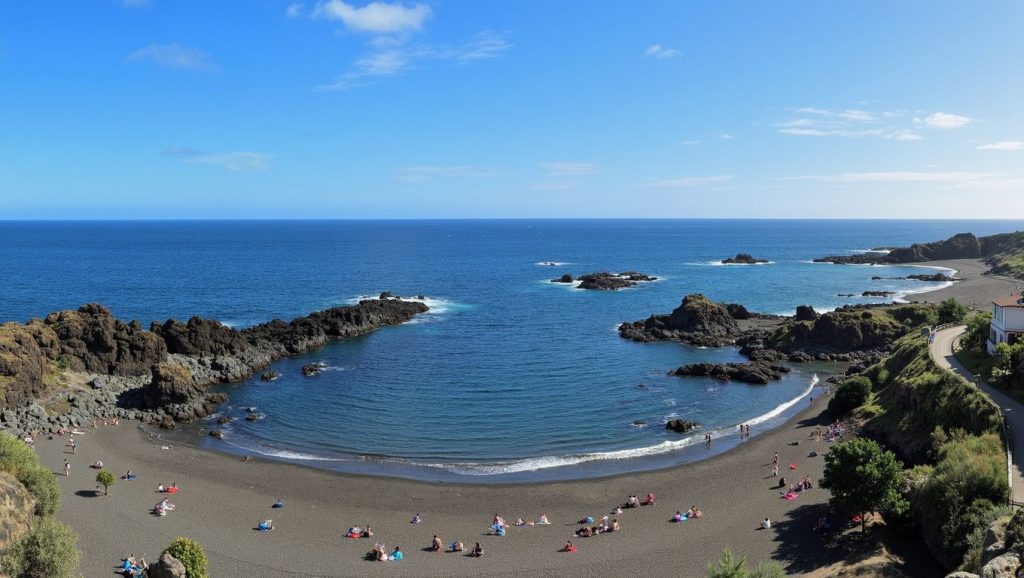 Entorno natural de Playa del Hoyo en La Palma