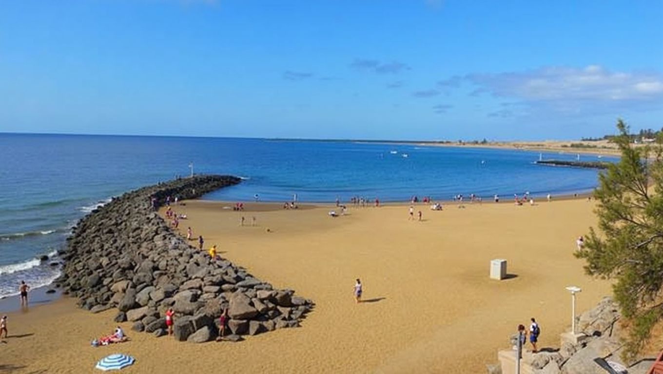 Playa del Inglés (San Bartolomé de Tirajana (Maspalomas), Gran Canaria)