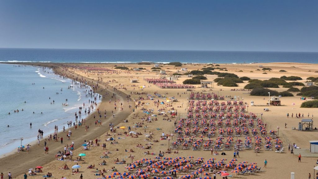 Aguas de Playa del Inglés en Valle Gran Rey (La Gomera)