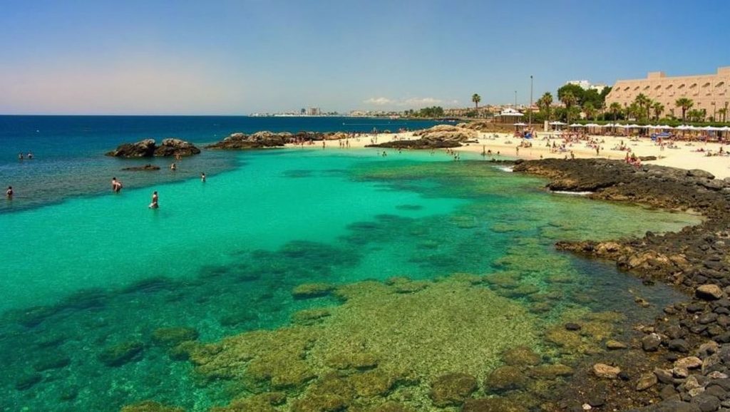 Panorámica de Playa del Jablillo, Lanzarote