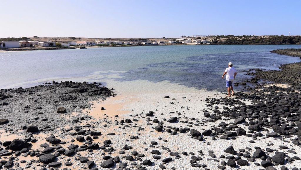 Playa del Majanicho en La Oliva (Fuerteventura)