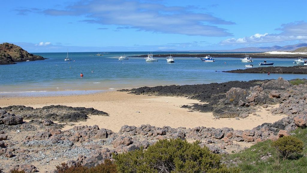 Arena volcánica de Playa del Majanicho, La Oliva (Fuerteventura)