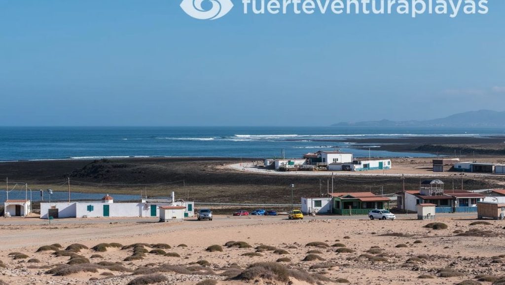 Entorno natural de Playa del Majanicho en Fuerteventura