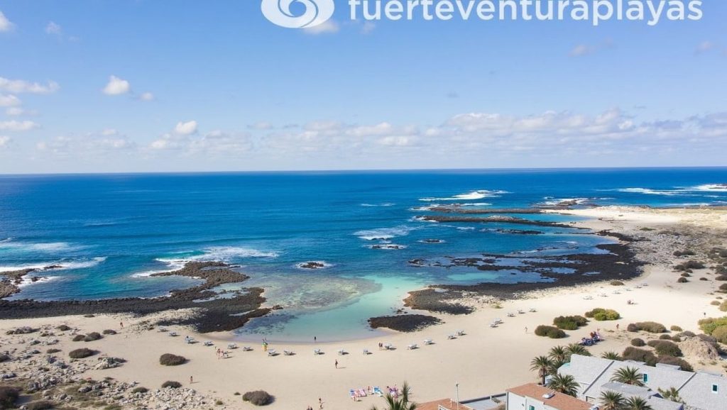 Panorámica de Playa del Marfolín, Fuerteventura