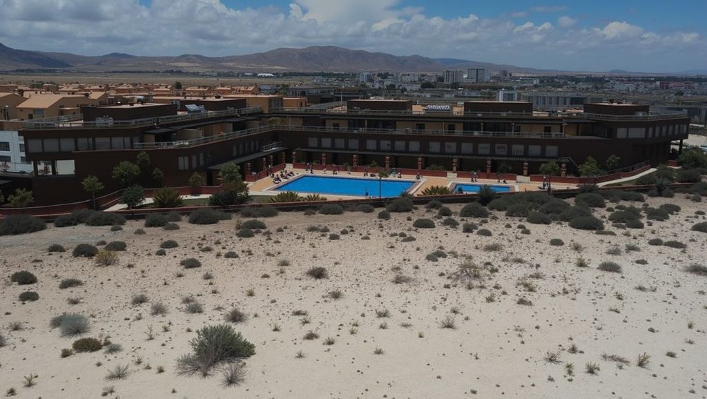 Entorno natural de Playa del Marfolín en Fuerteventura