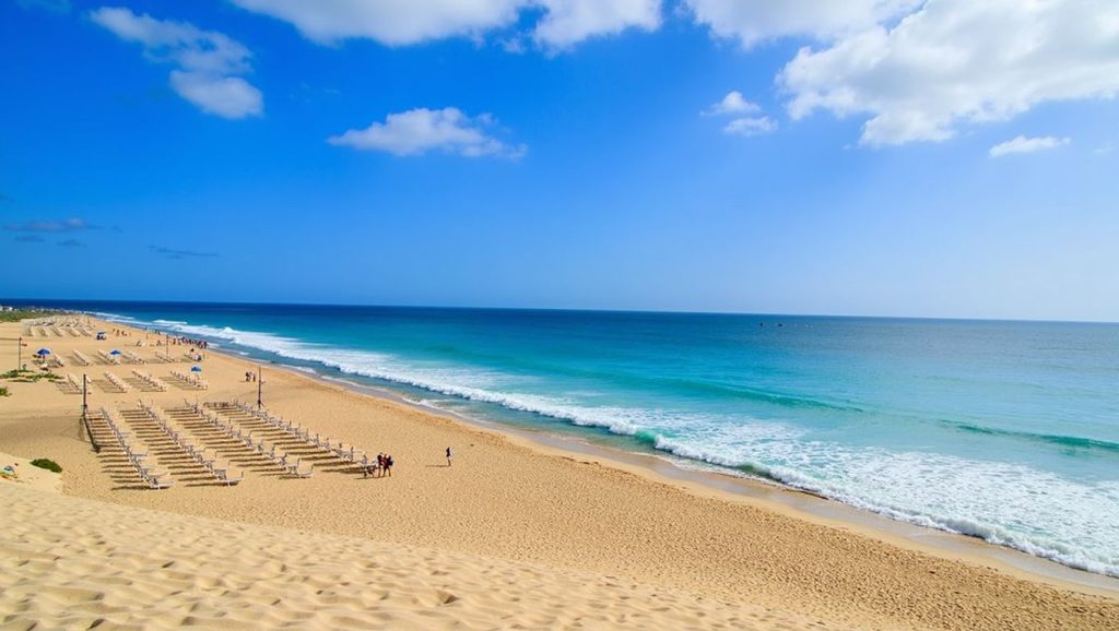 Panorámica de Playa Del Matorral, Fuerteventura