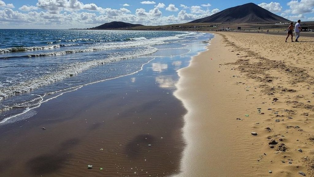 Panorámica de Playa del Médano, Tenerife