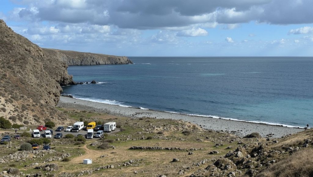 Playa del Medio en Playa de Santiago (La Gomera)