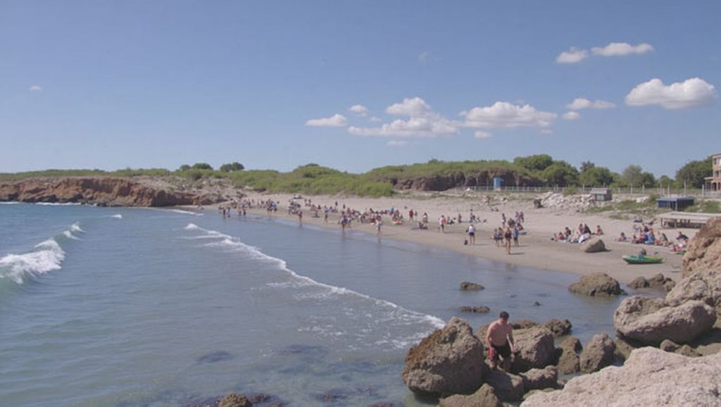 Panorámica de Playa del Moro, Asturias