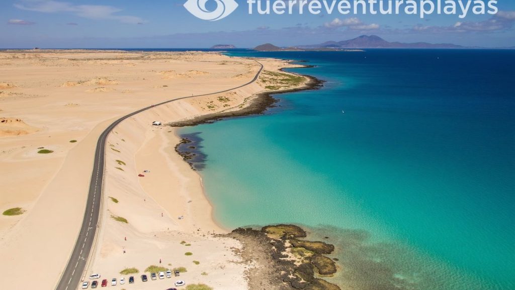 Entorno natural de Playa del Moro en Fuerteventura