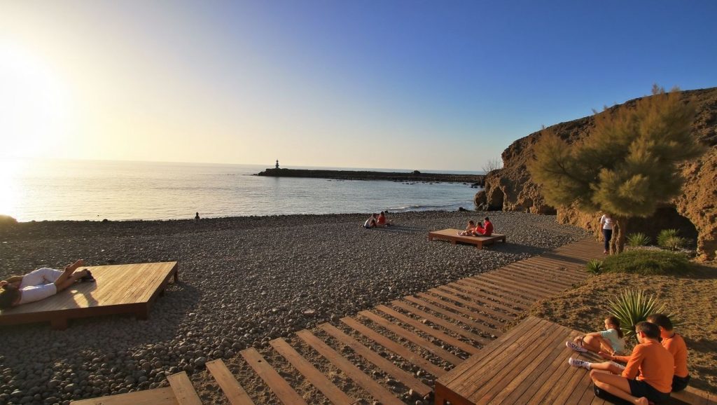 Entorno natural de Playa del Muelle en Tenerife