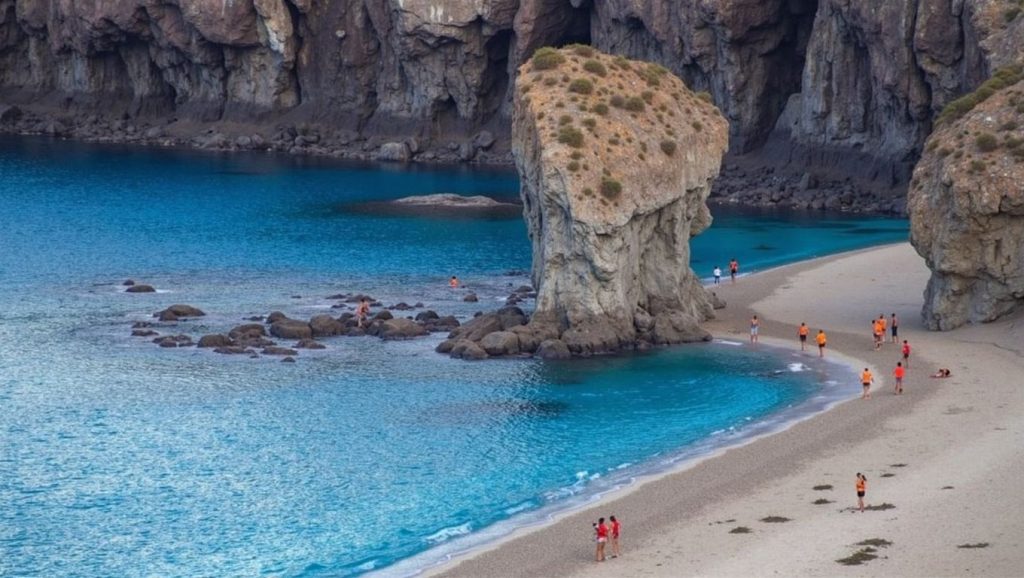 Aguas de Playa del Muerto en Santa Cruz de Tenerife (Tenerife)