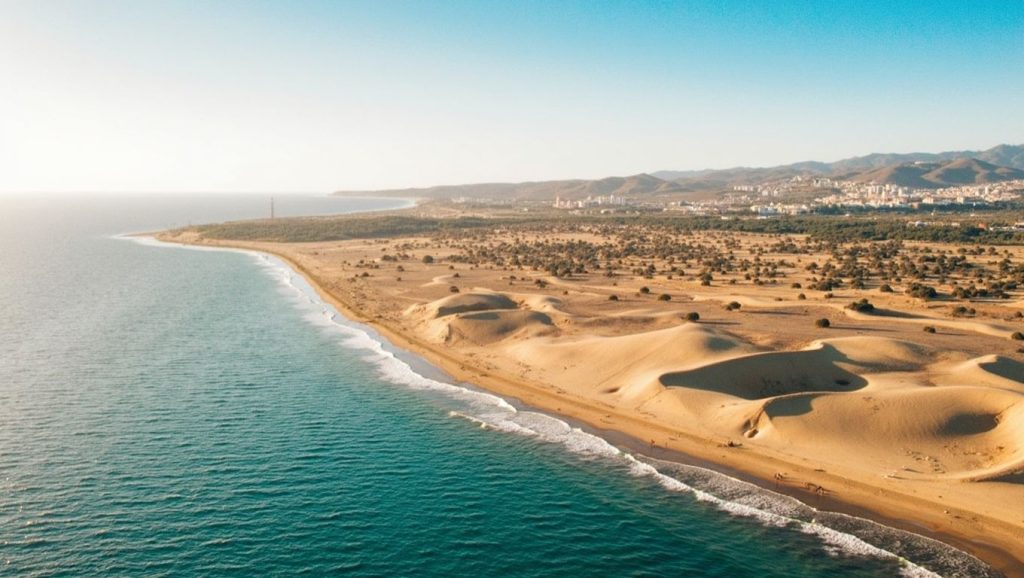 Aguas de Playa del Pajar en San Bartolomé de Tirajana (Maspalomas) (Gran Canaria)