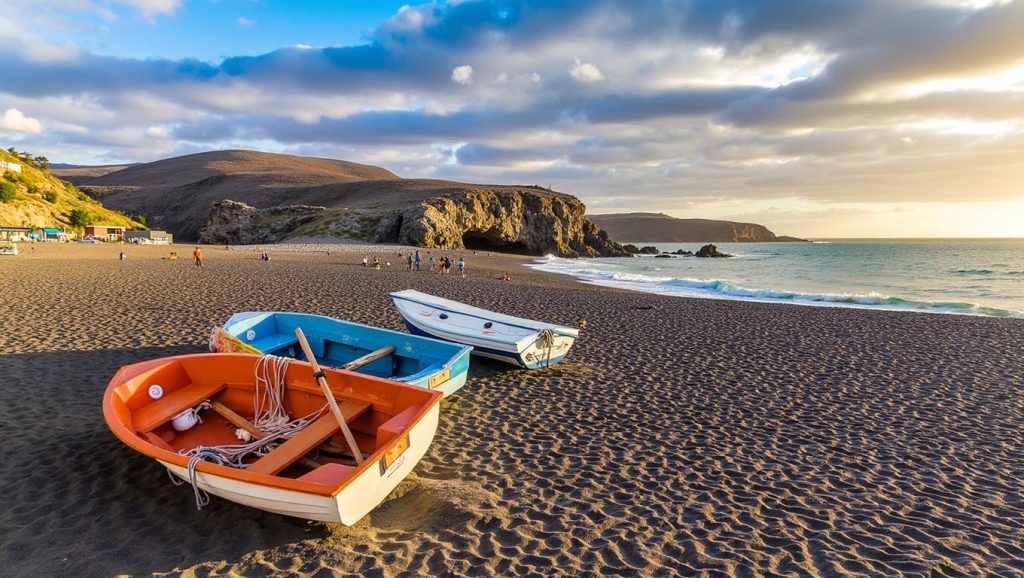 Aguas de Playa del Pajarito en Gran Tarajal (Fuerteventura)
