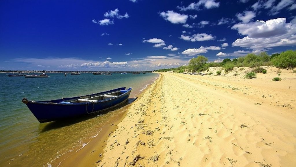 Vista general de Playa del Parque Litoral, Isla Cristina