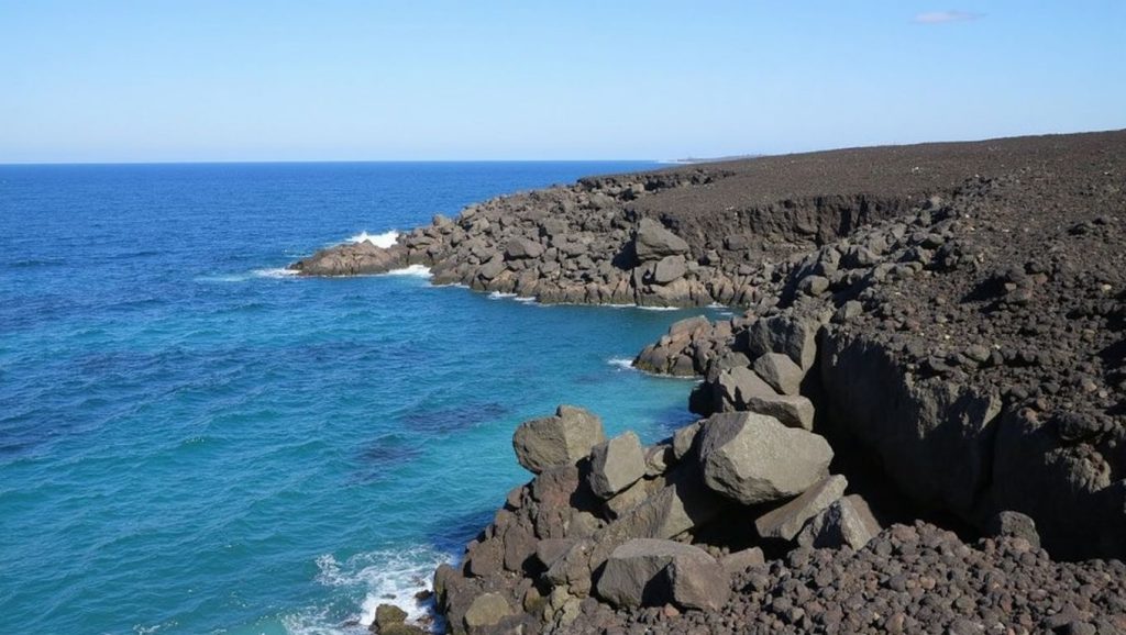 Arena volcánica de Playa del Paso, Yaiza (Lanzarote)