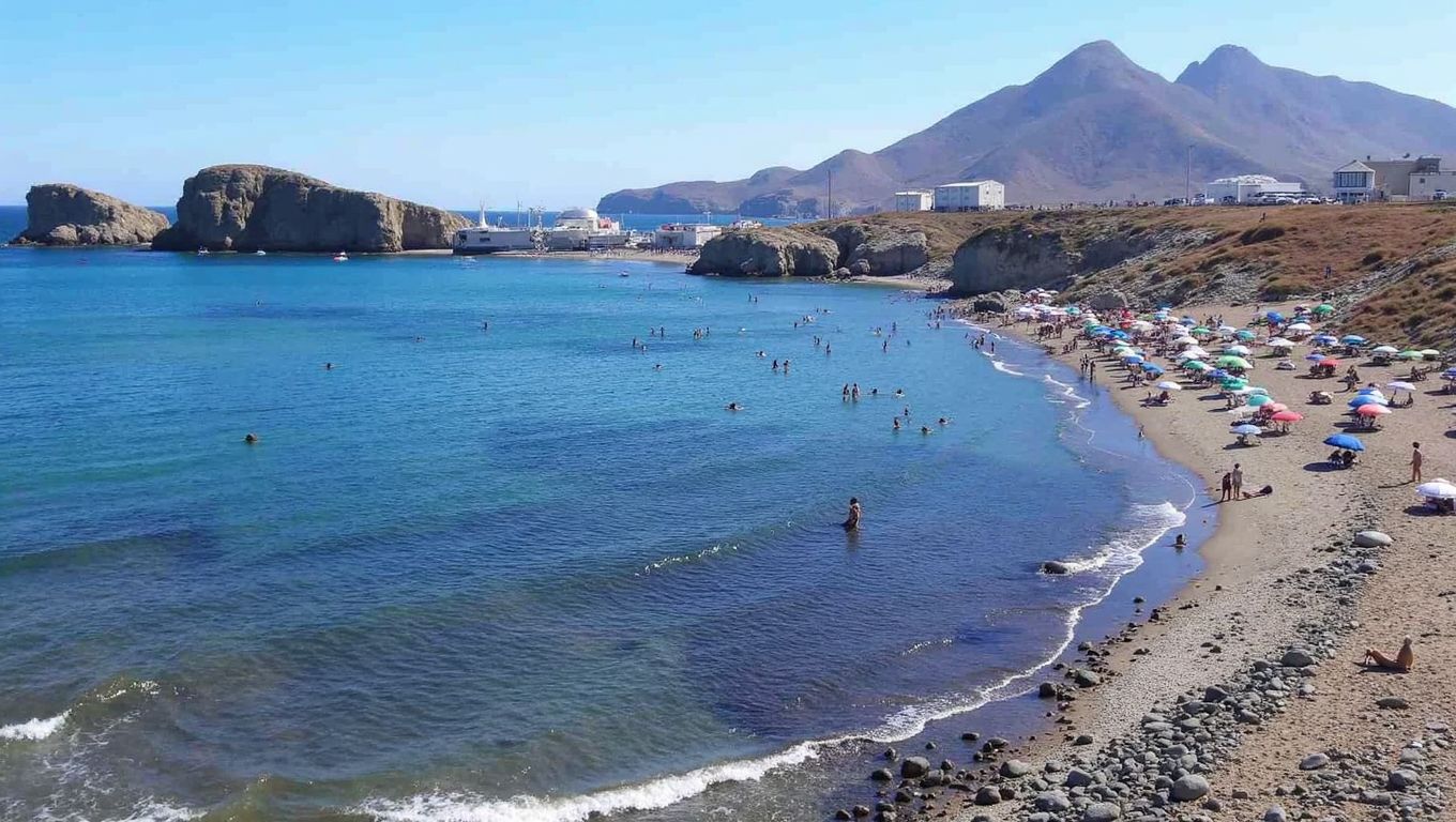 Playa del Peñón Blanco (Níjar, Almería)