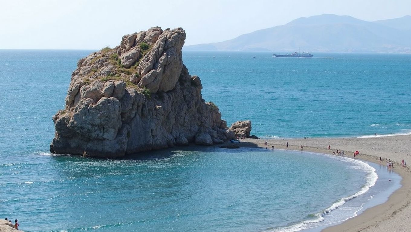 Playa del Peñón del Cuervo (Málaga, Málaga)