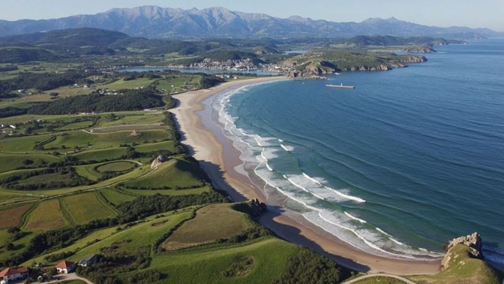 Aguas de Playa del Pedreru en Val de San Vicente (Asturias)