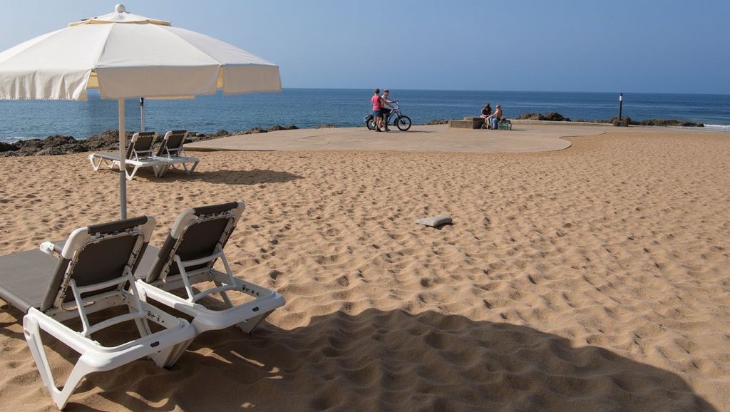 Entorno natural de Playa del Perchel en Gran Canaria
