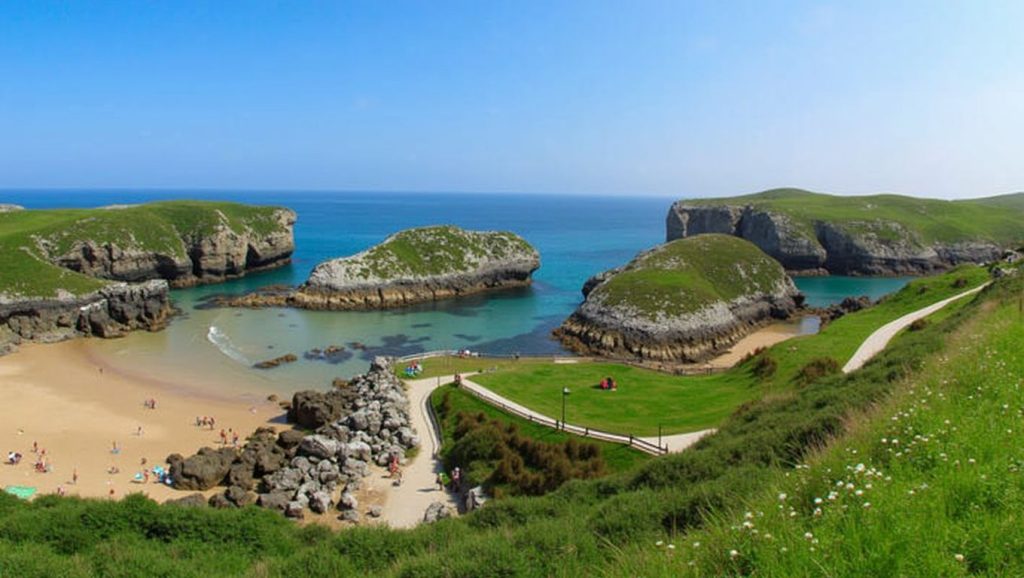 Aguas de Playa del Pichel en Asturias (Asturias)