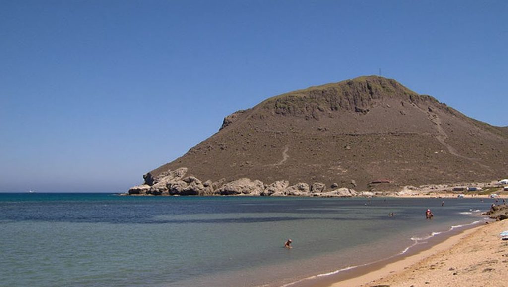 Vista general de Playa del Playazo de Rodalquilar, Níjar