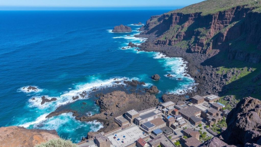 Aguas de Playa del Pozo en Villa de Mazo (La Palma)