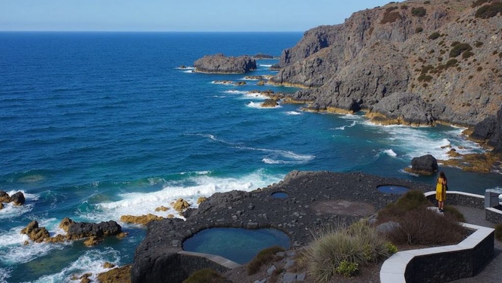 Entorno natural de Playa del Pozo en La Palma