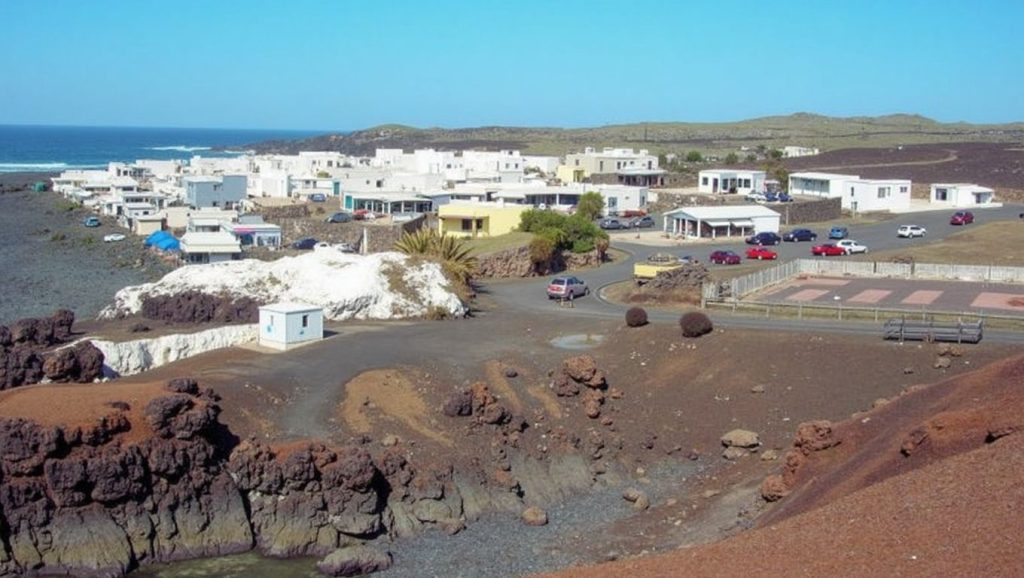 Aguas de Playa del Pueblo en Yaiza (Lanzarote)