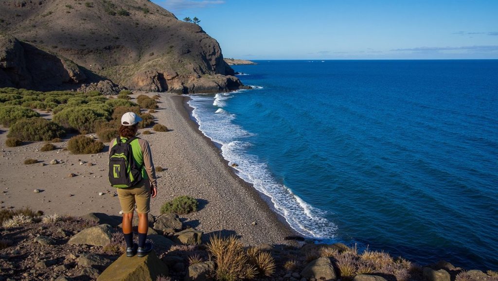 Aguas de Playa del Risco en Agaete (Gran Canaria)