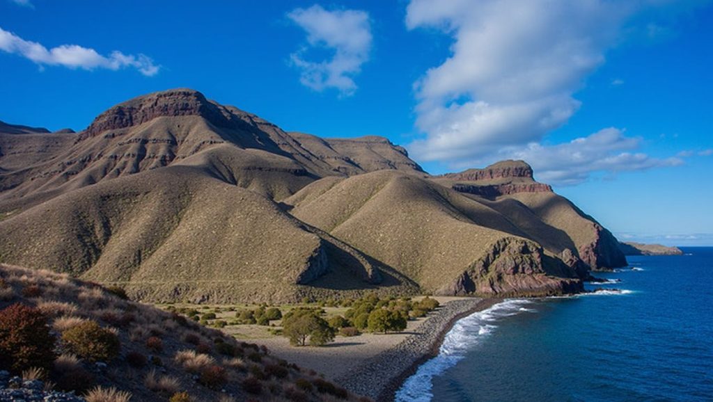 Entorno natural de Playa del Risco en Lanzarote