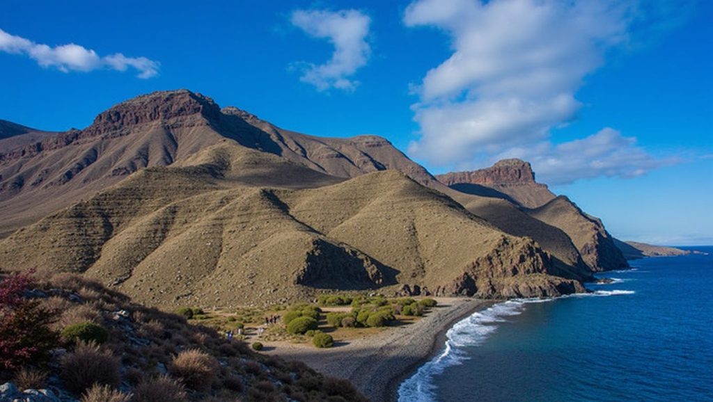 Entorno natural de Playa del Risco en Gran Canaria